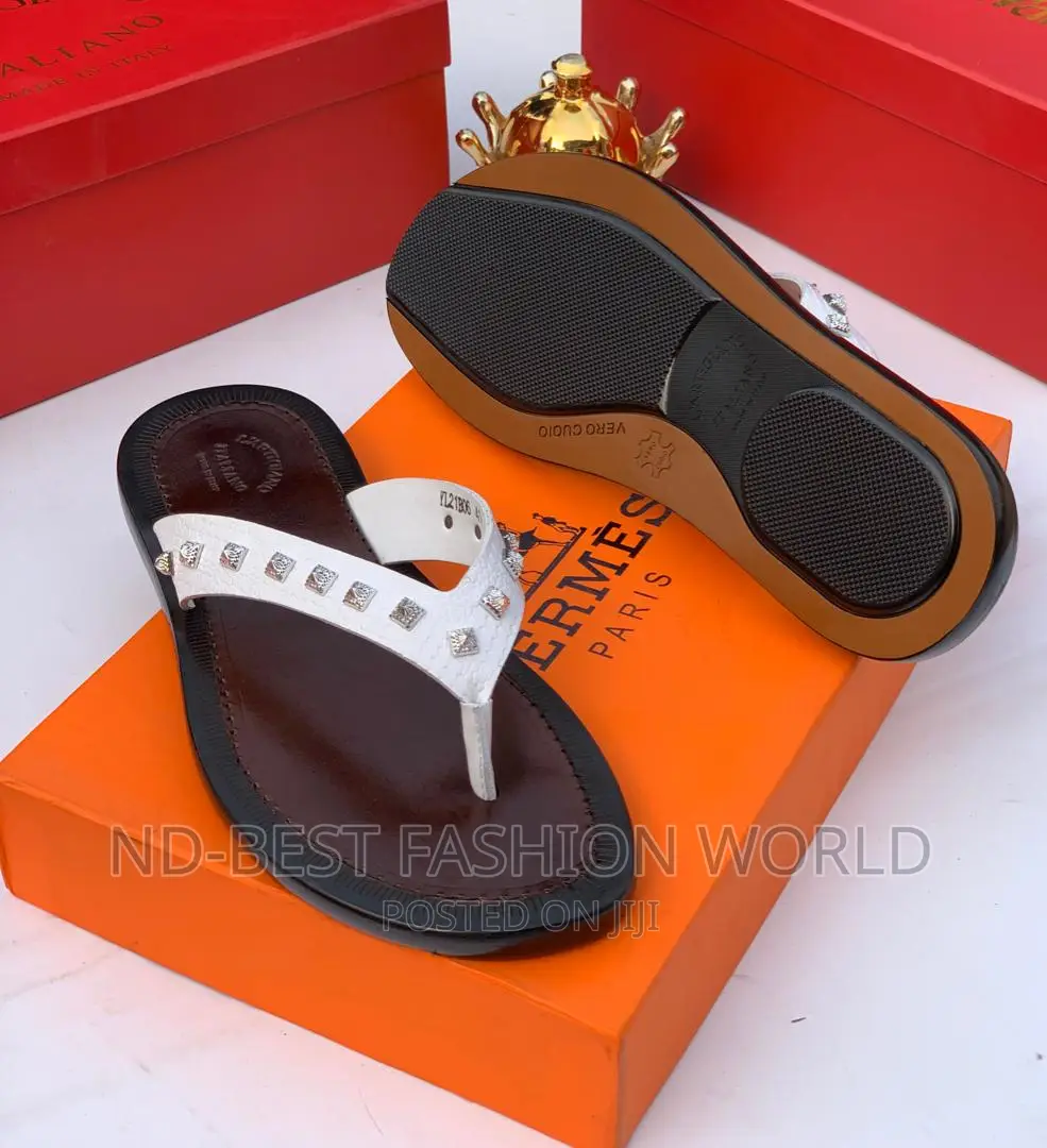 Pure Leather Slippers