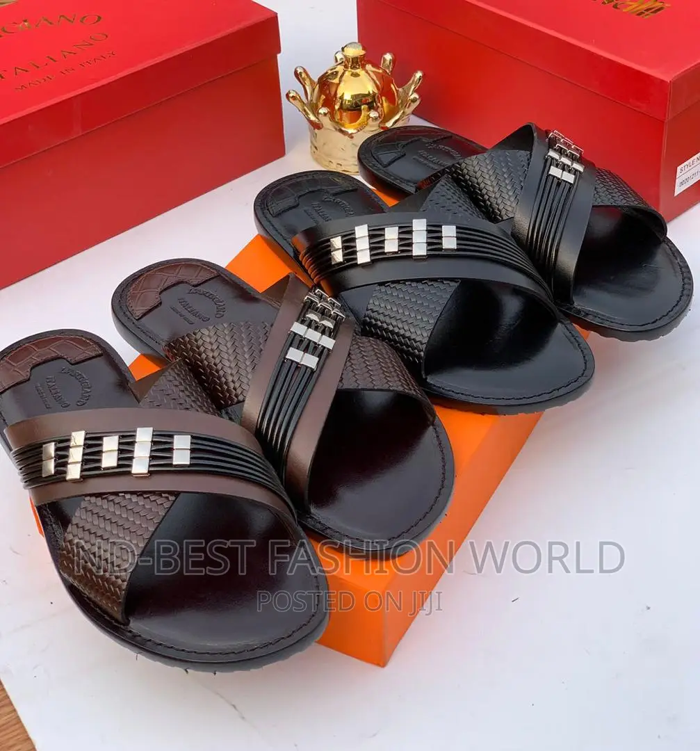 Pure Leather Slippers