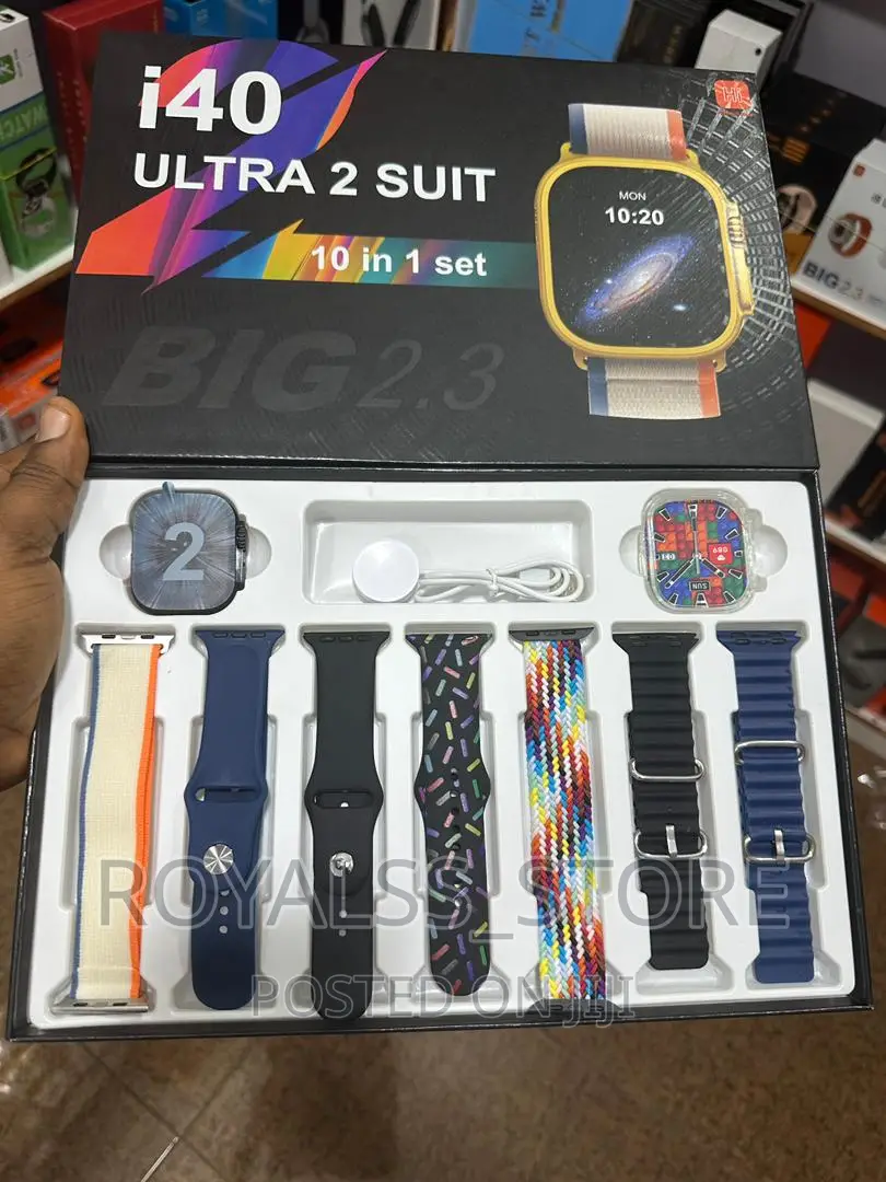 I40 ULTRA 2 Suit 10in1 Smart Watch