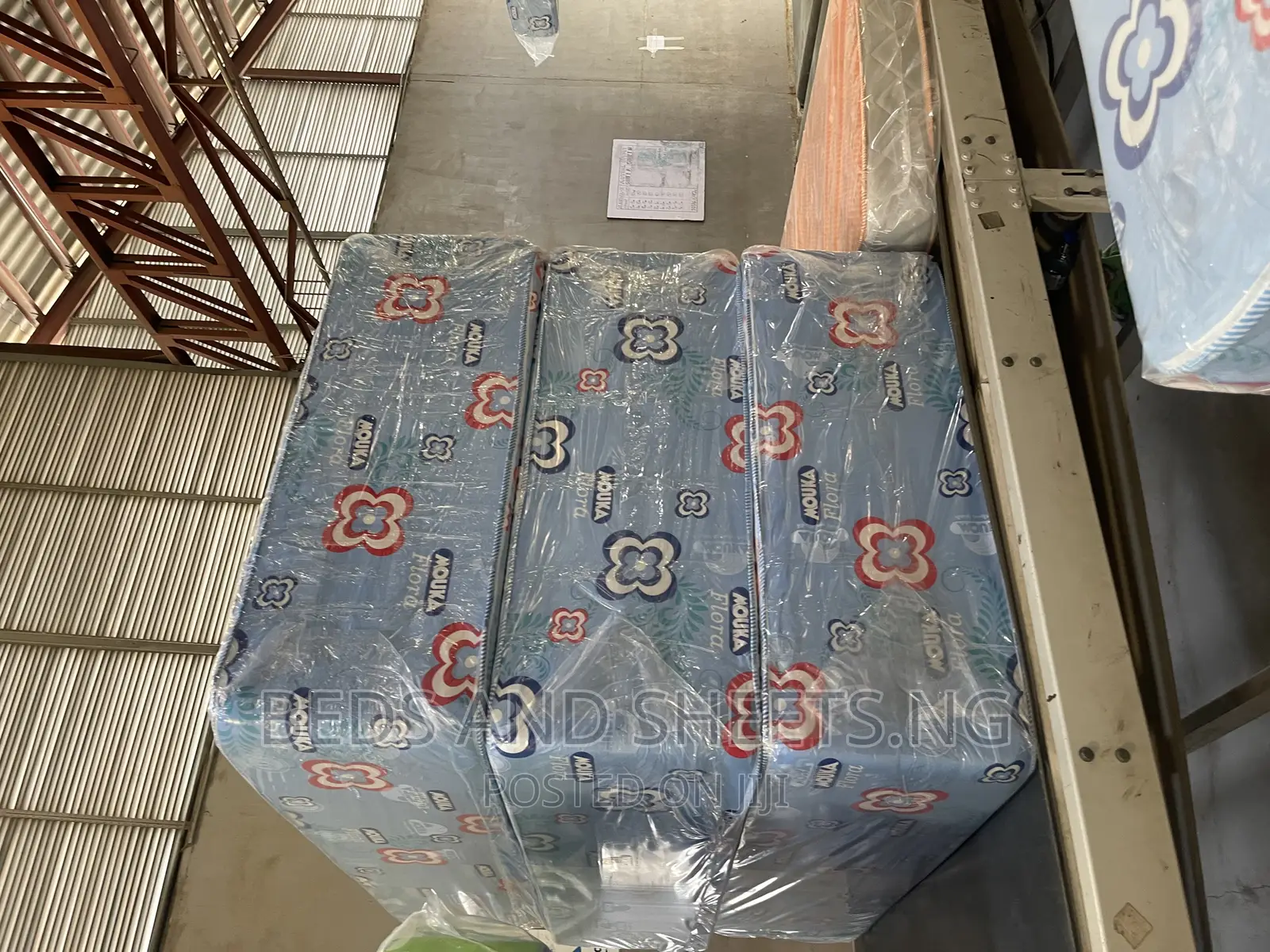 Original Mouka Flora Mattress 6 by 4.5 by 20 With 3 Year’S Warranty