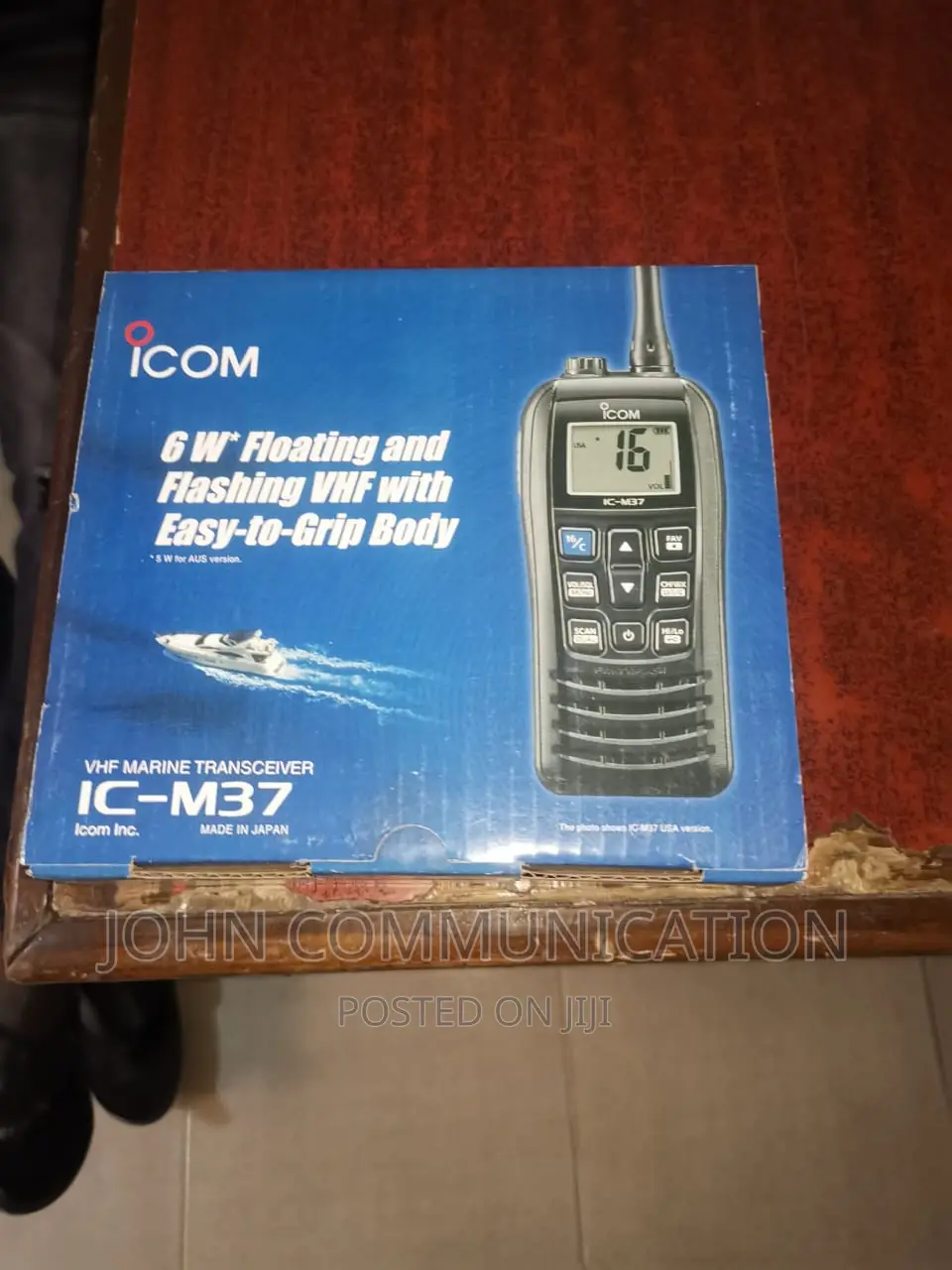 Icom IC-M37 VHF Marine Walkie-Talkie