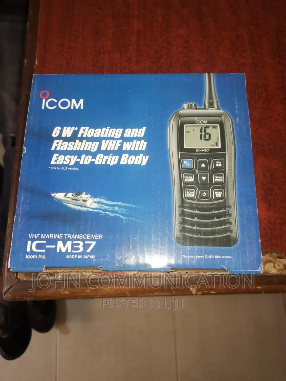 Icom IC-M37 VHF Marine Walkie-Talkie