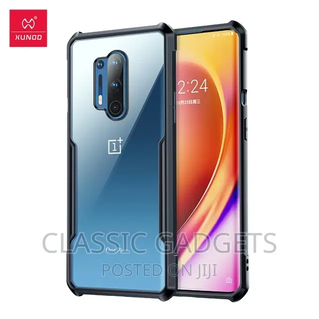 Protective Bumper Transparent Cover for One Plus 8pro