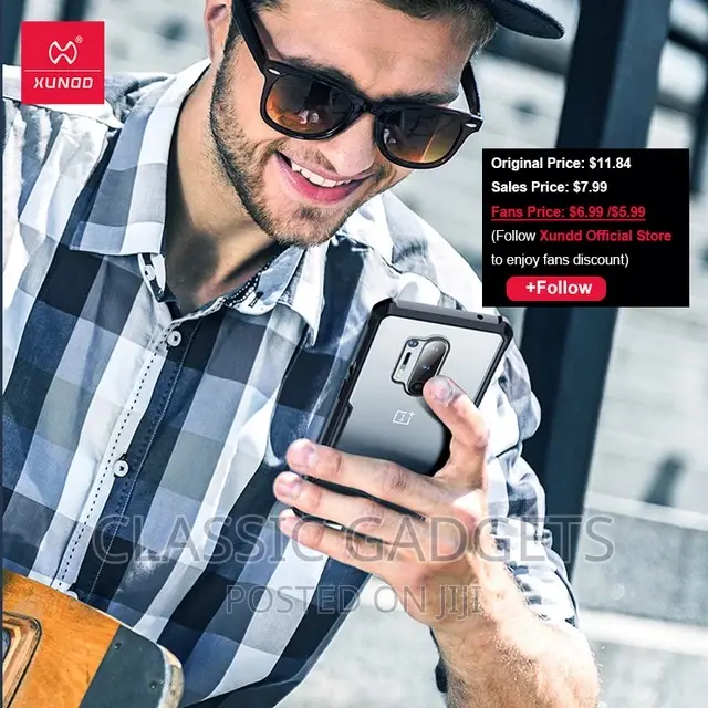 Protective Bumper Transparent Cover for One Plus 8pro