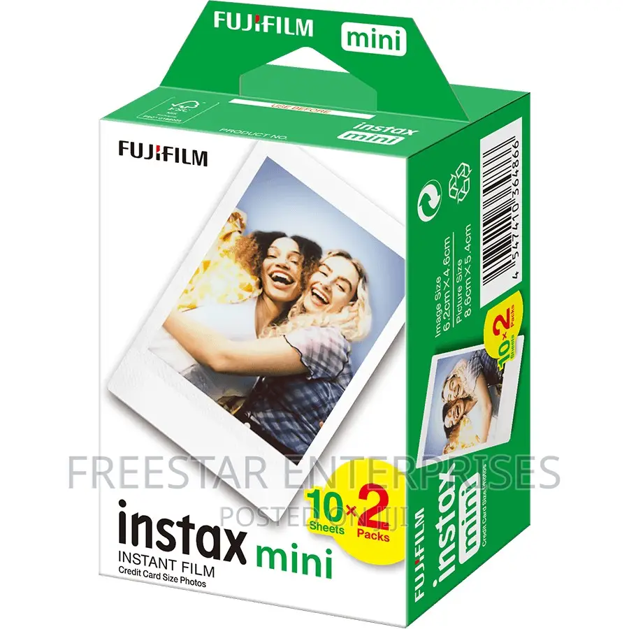 FUJIFILM Instanx Mini Instant Film. Instanx Mini Film.