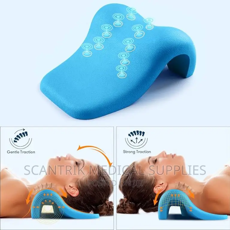 Portable Neck Pain Relief Chiropractic Pillow