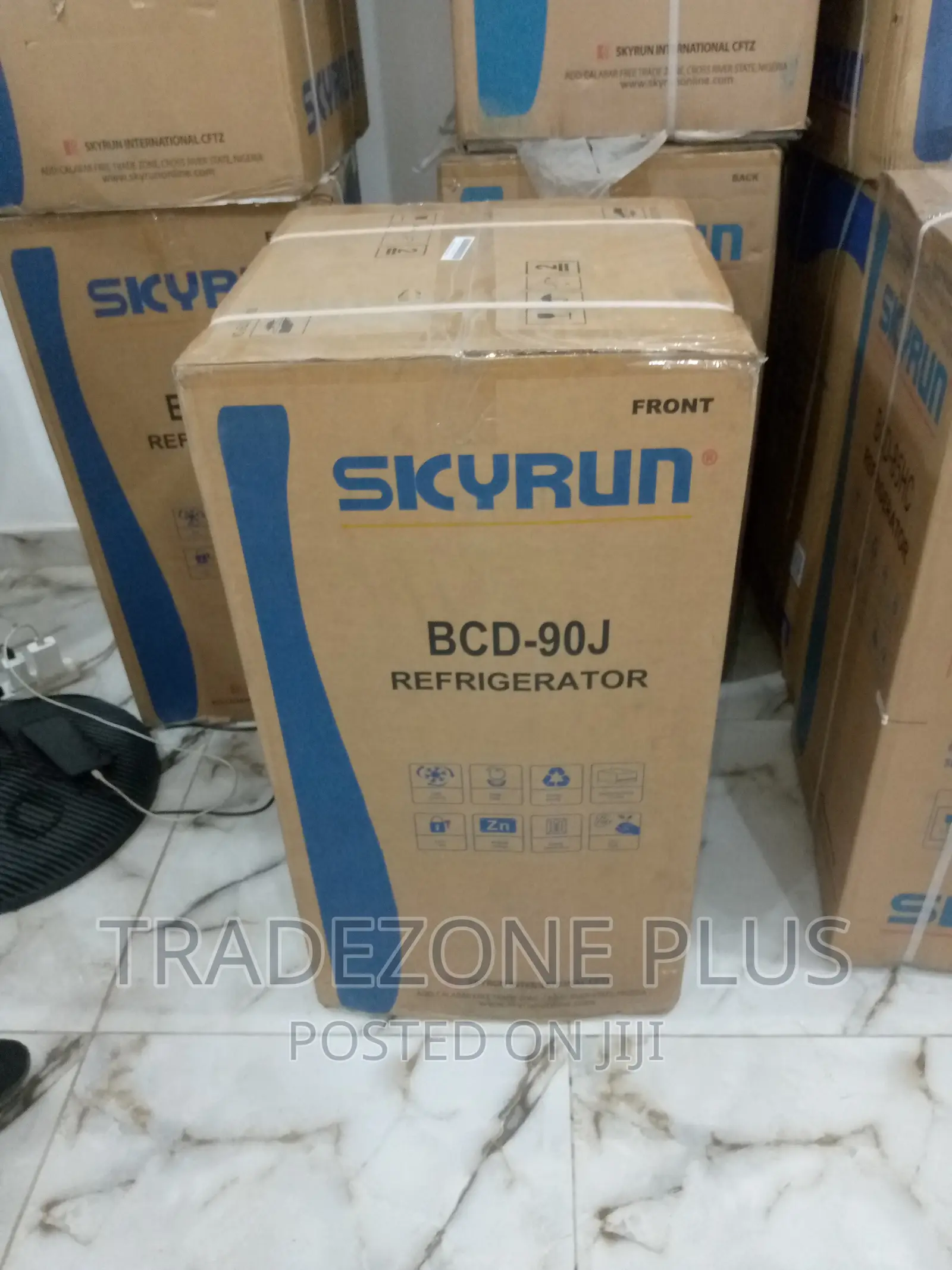 Skyrun Refrigerator (80litre) Single Door |BCD-90J