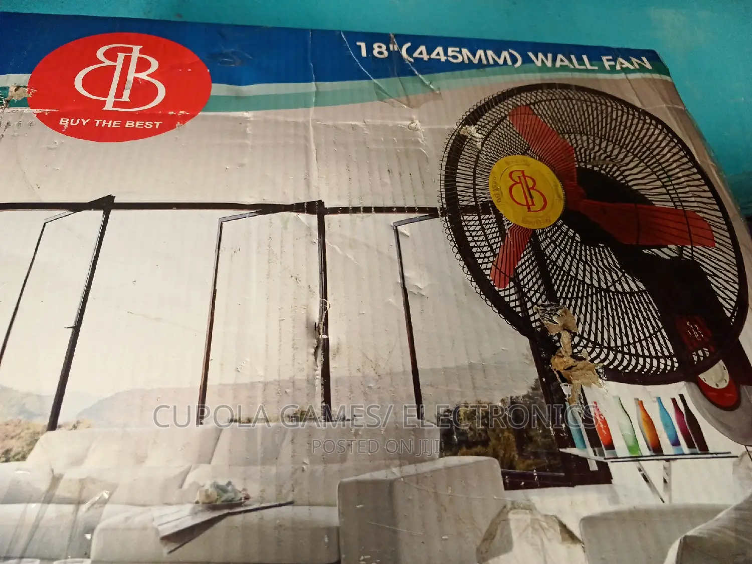 Bb Wall Fan 18inche