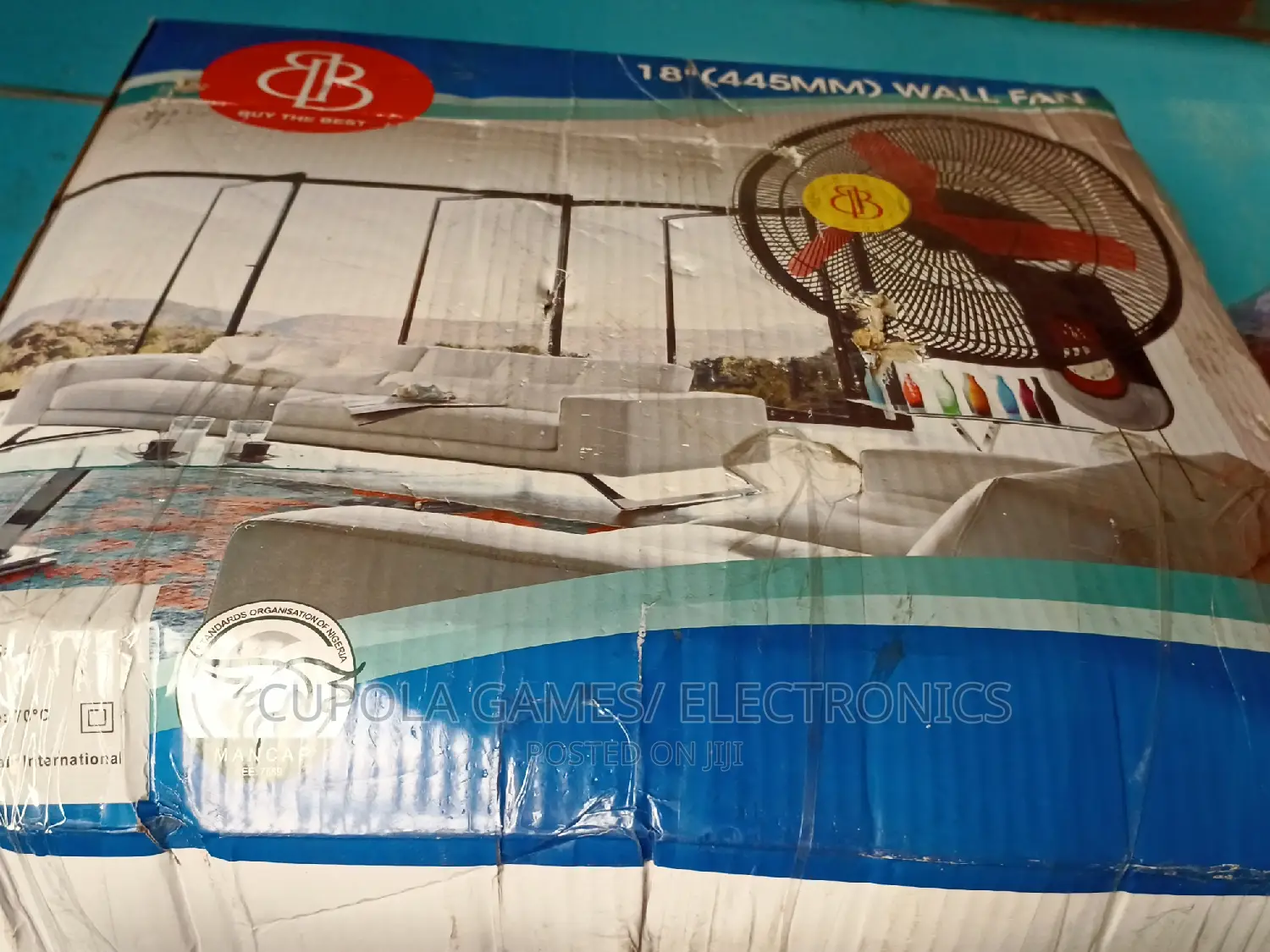 Bb Wall Fan 18inche