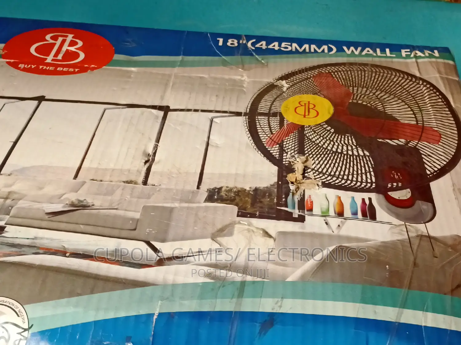 Bb Wall Fan 18inche