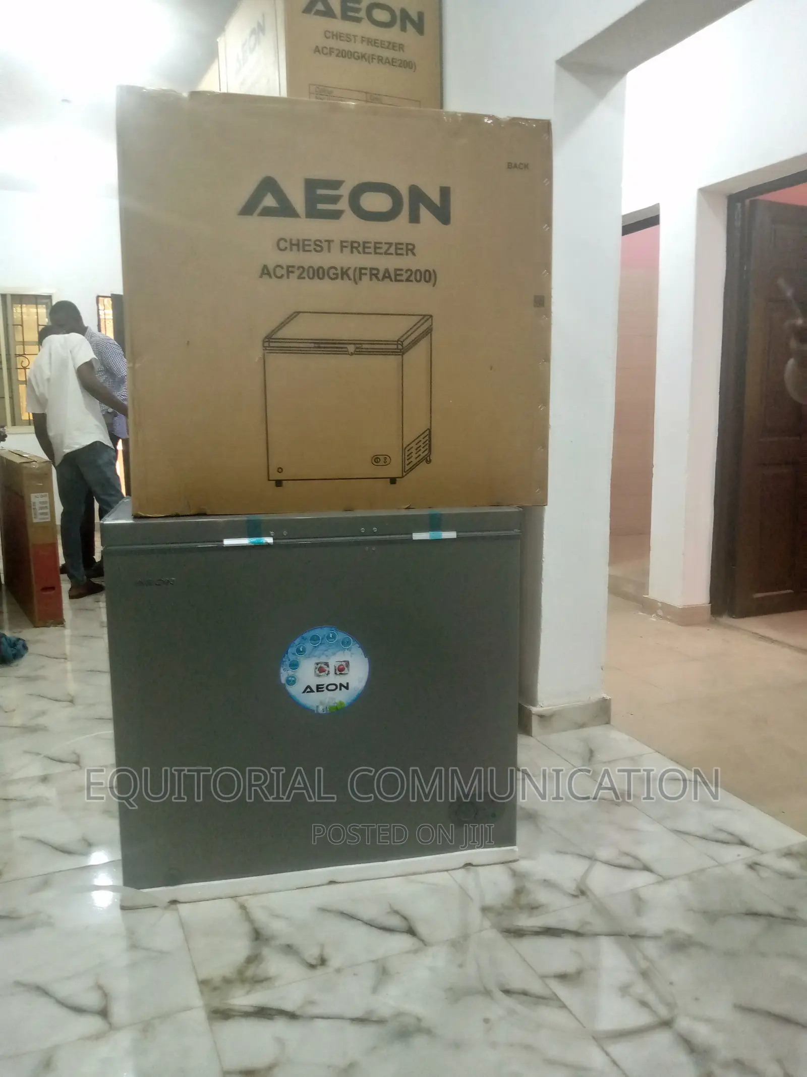Aeon Freezer 200L R600A Single Door- ACF200GK- Silver