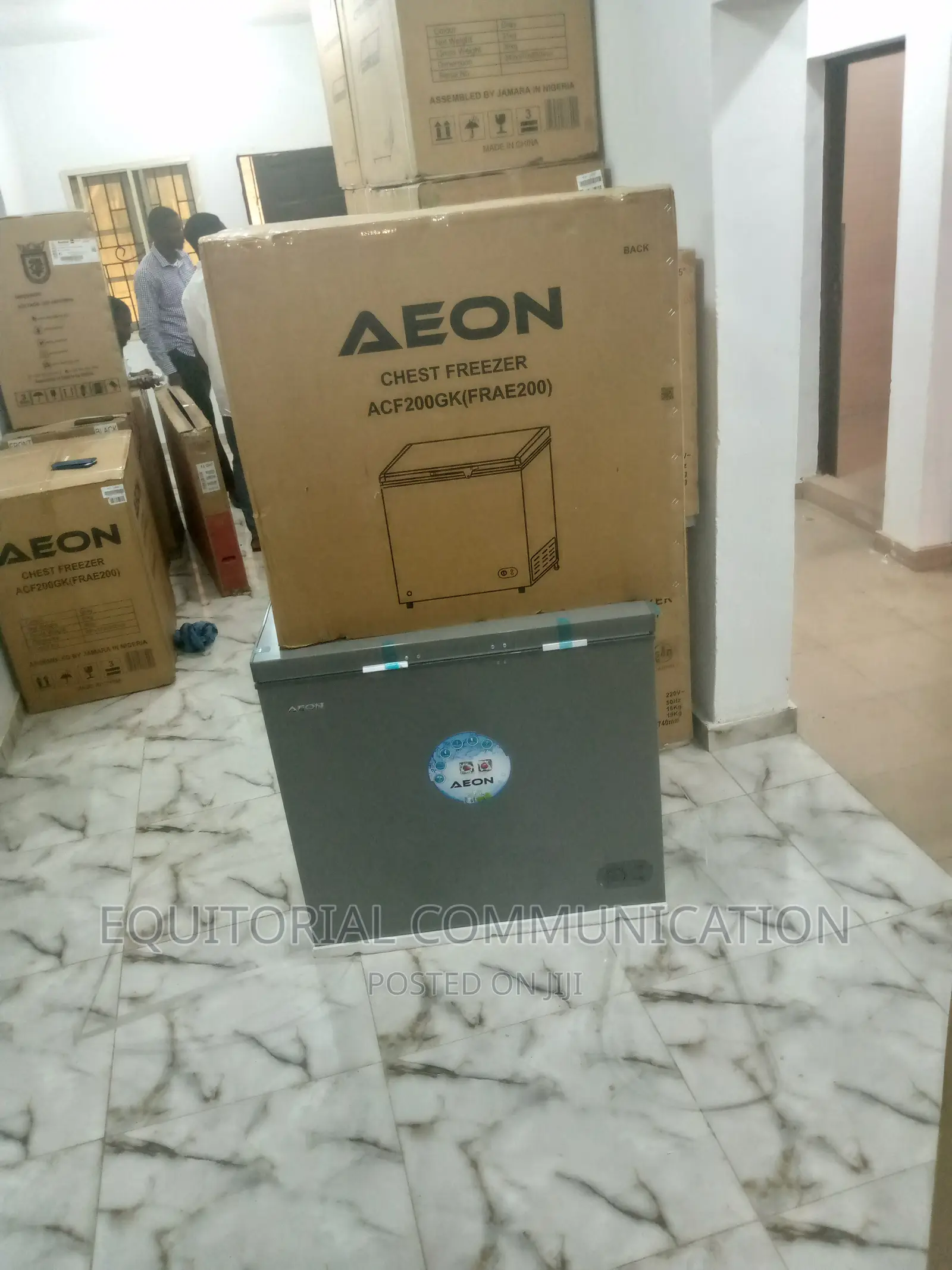 Aeon Freezer 200L R600A Single Door- ACF200GK- Silver