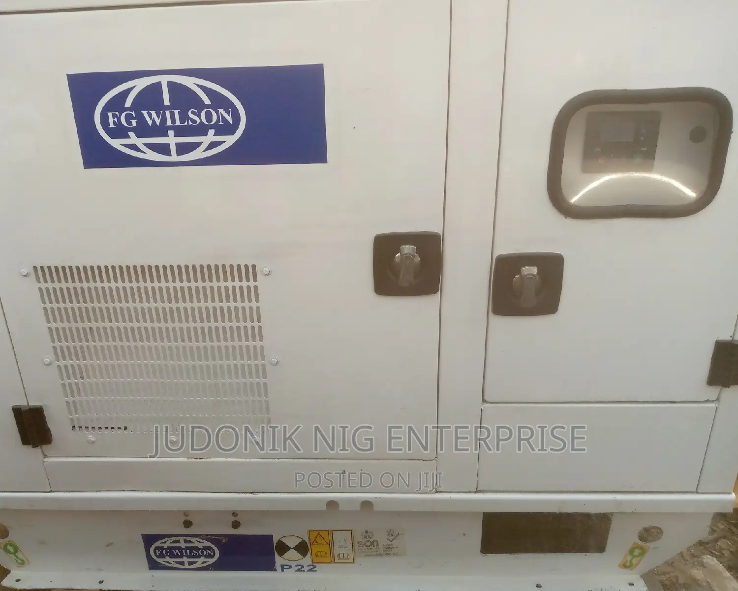 22kva FG Wilson UK Generator