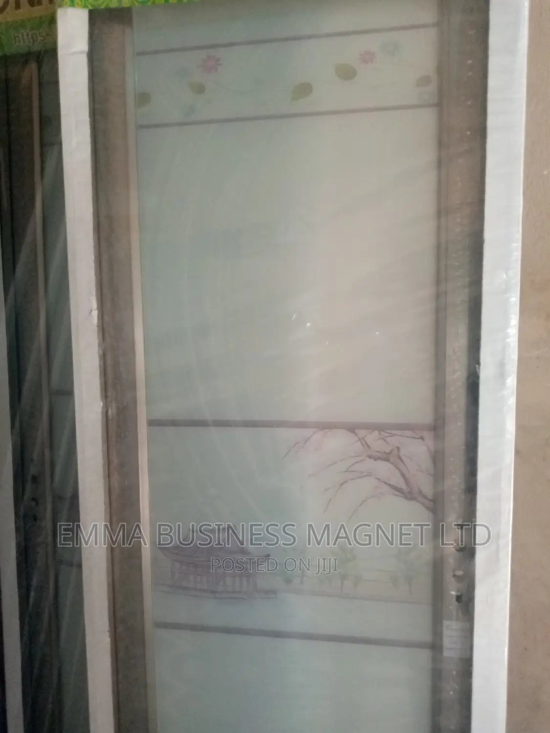 750 Size Toilet Glass Door