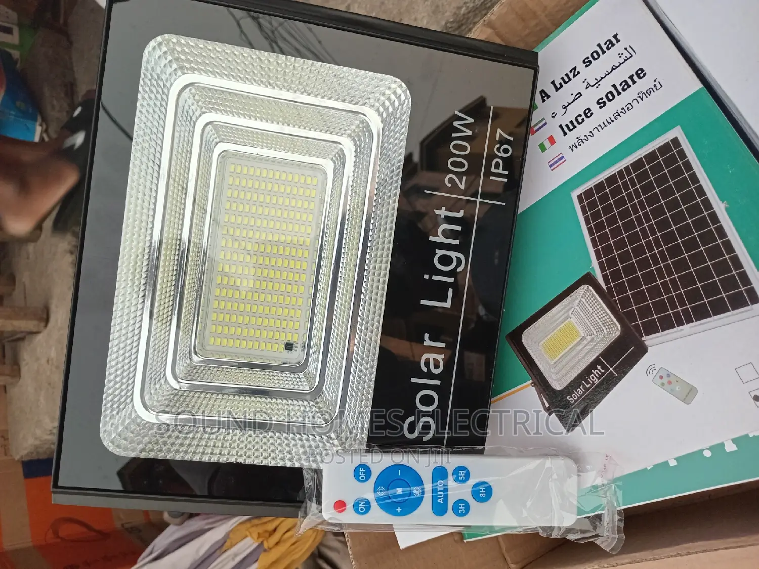 200w Solar Floodlight