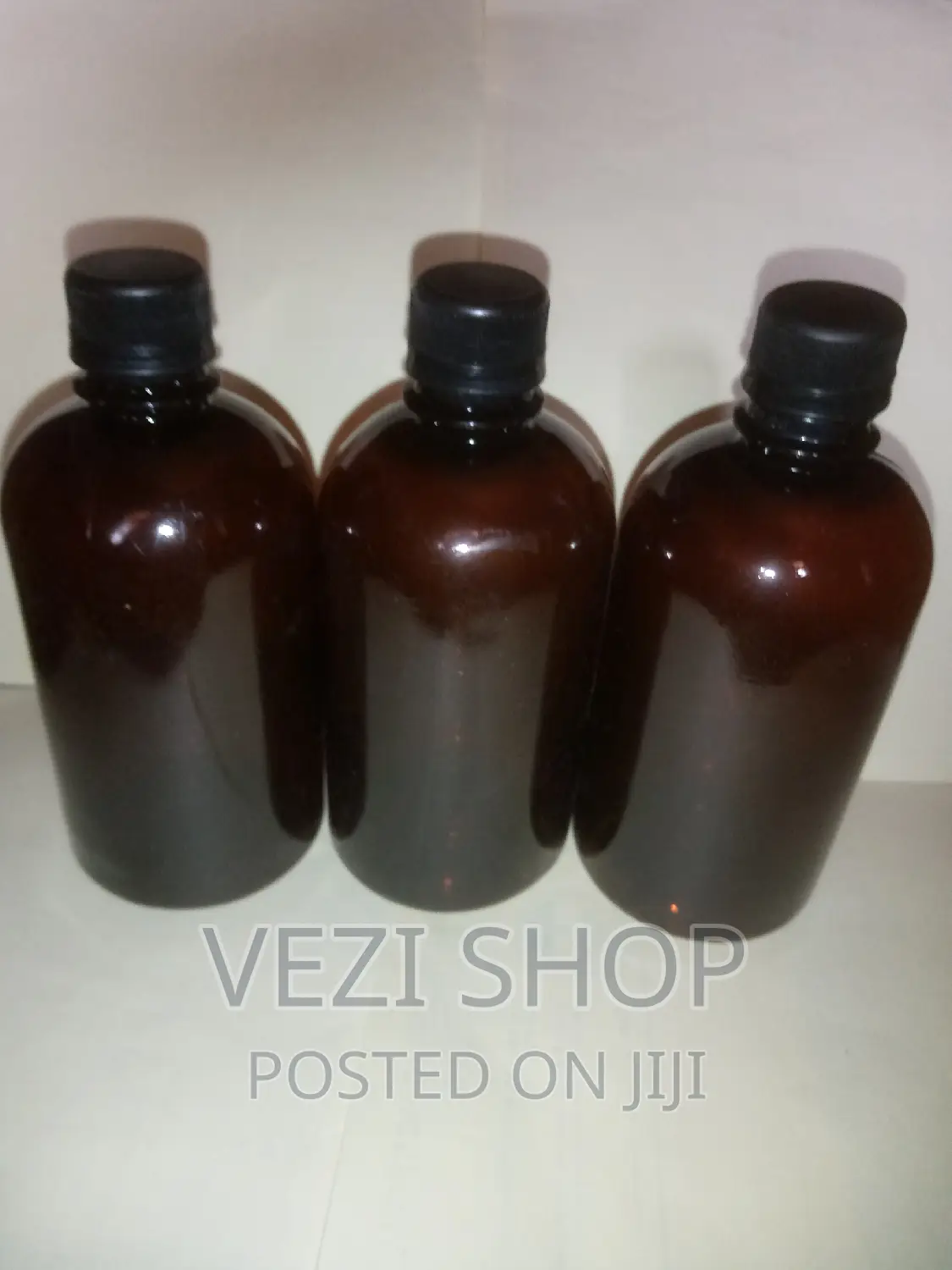 500ml Jasmine Amber Plastic Bottles