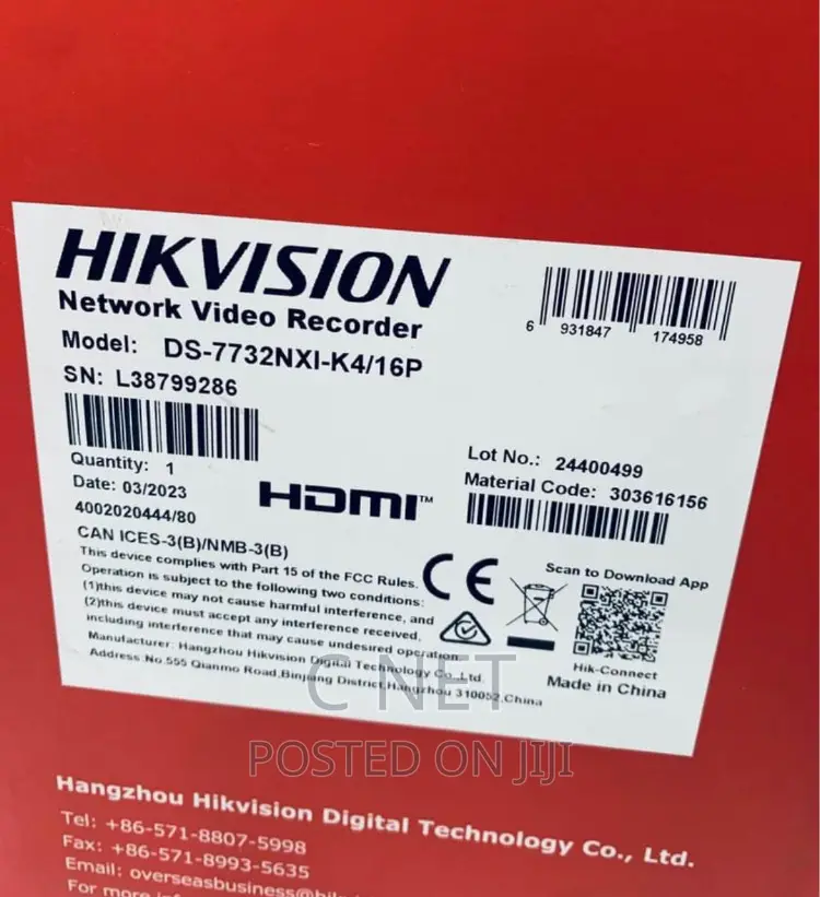 Hikvision DS-7732NXI-/16P