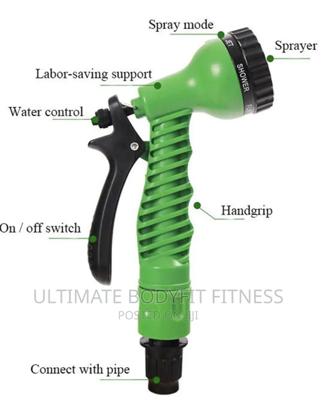Brand New Magic Hose 200ft Expandable Water Spray Gun