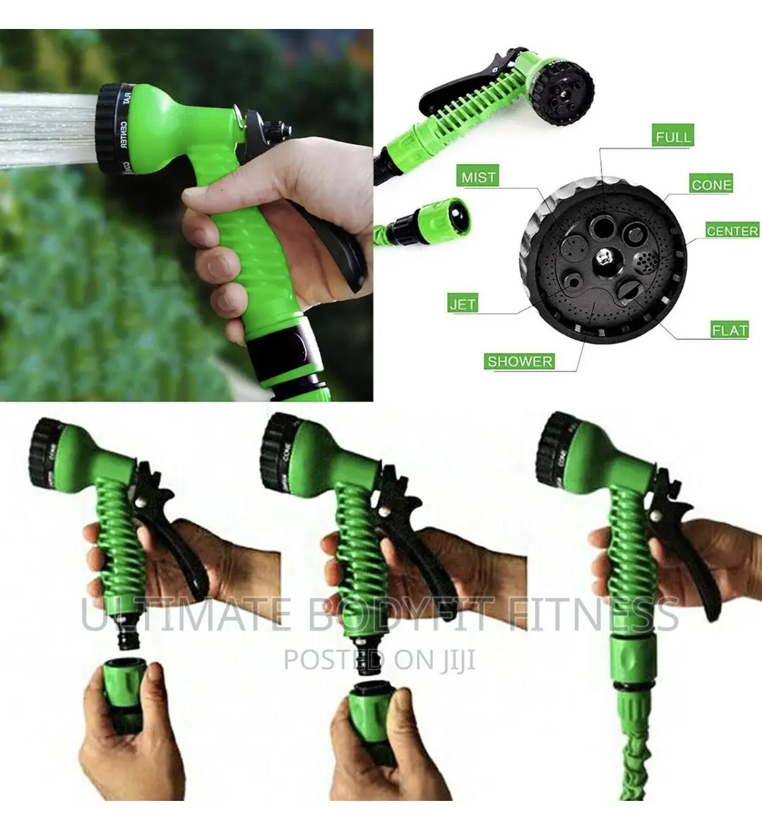 Brand New Magic Hose 200ft Expandable Water Spray Gun