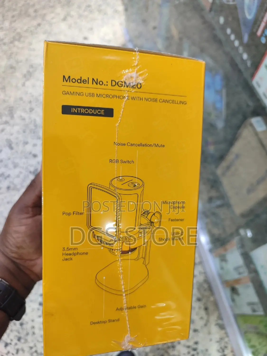 Maono DGM20 Gaming RGB USB Microphone
