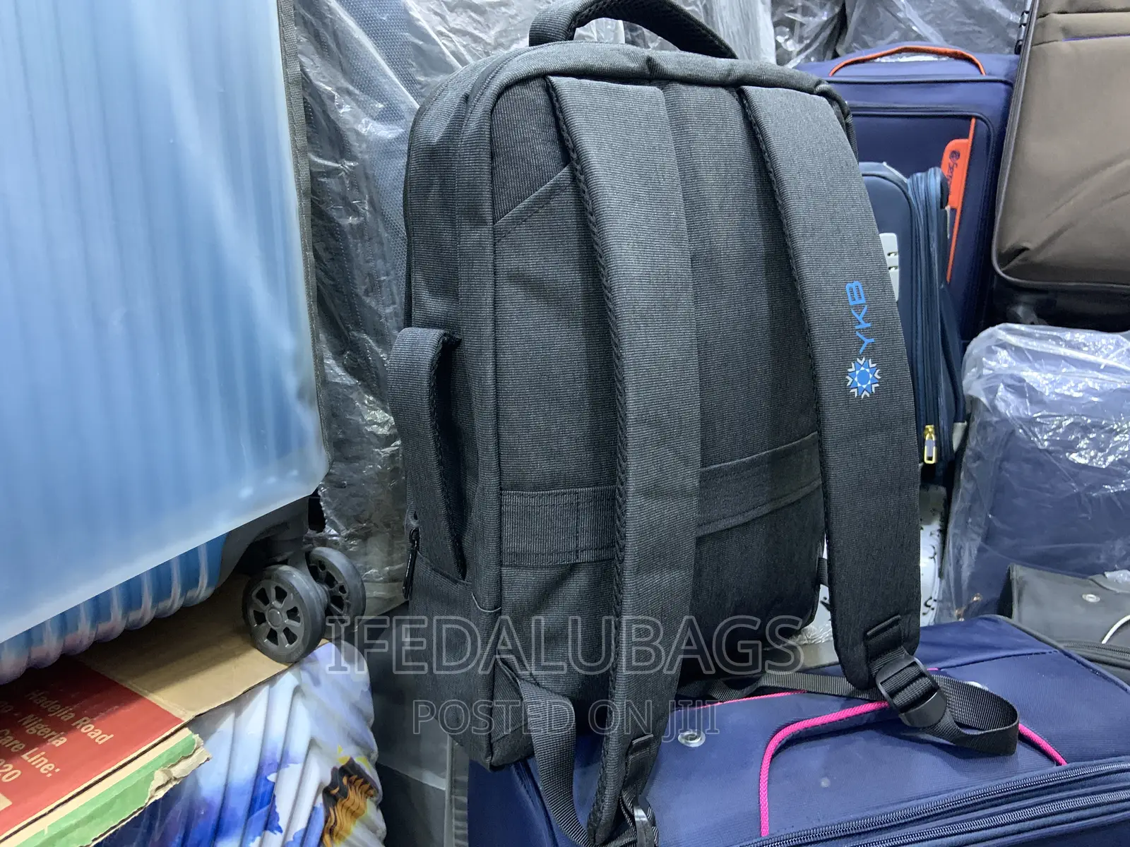 High Quality Stock Material Fully Padded Imported Back Pack