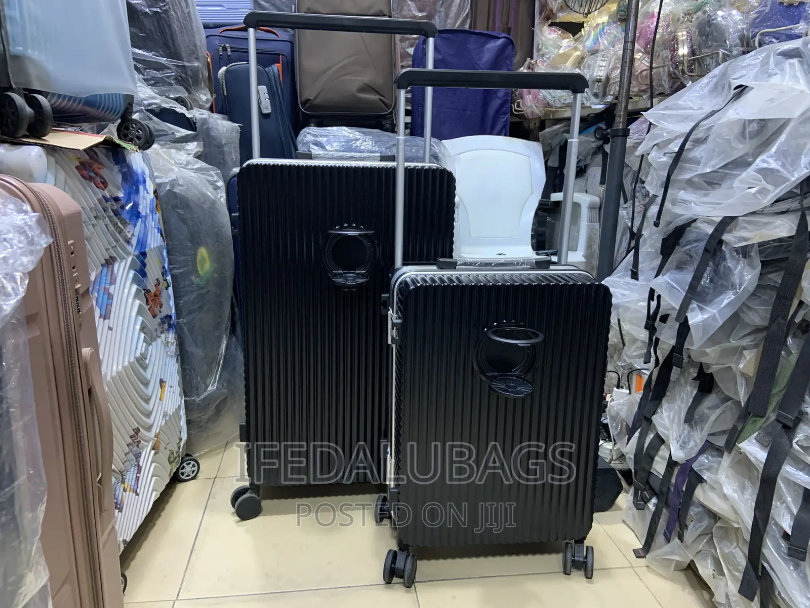 High Quality Luxury Imported Wide Pole Travel Luggage
