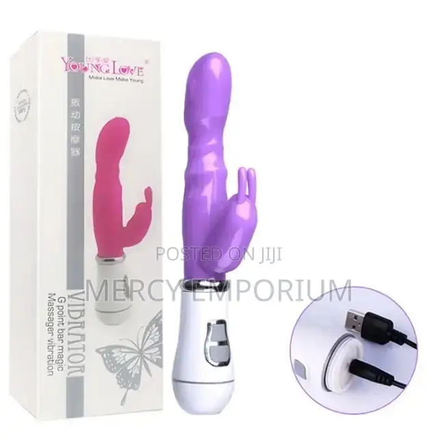 Rechargeable Rabbit Sex Toy. Women Vibrator Dildo
