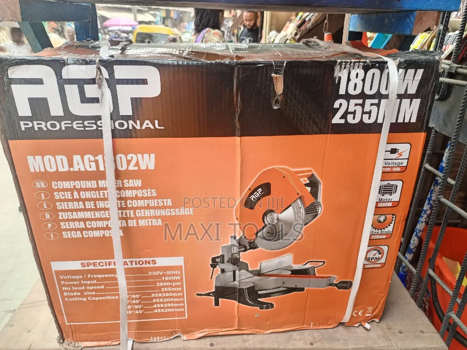 AGP Miter Saw Machine Heavy Duty Electric Motor