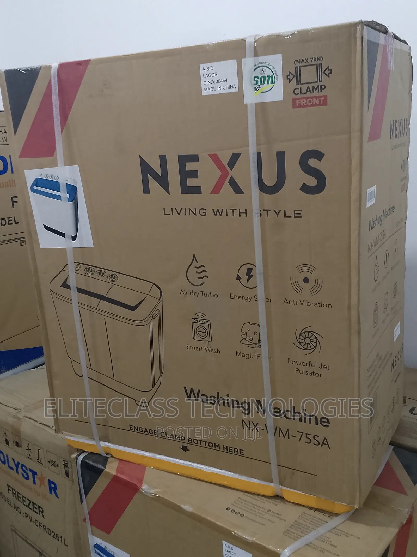 Nexus NM-WM-75SA Is a (7.5kg) Twin Tub Washing Machine.