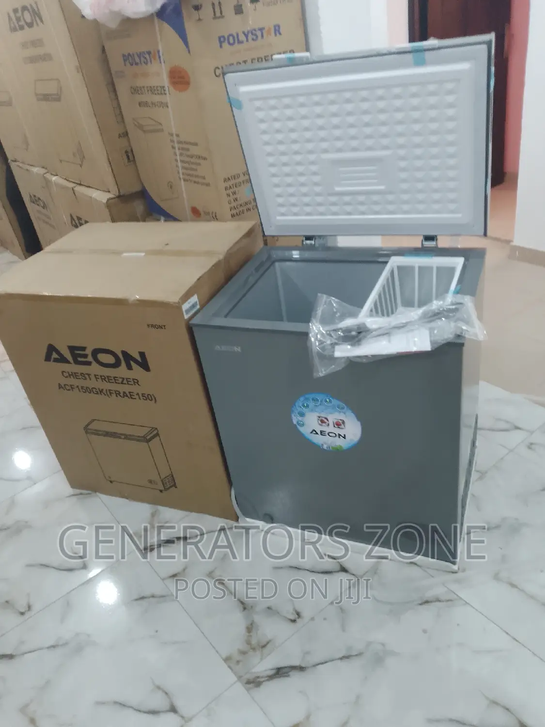 New Aeon Chest (Acf150gk) Chest Freezer +Key