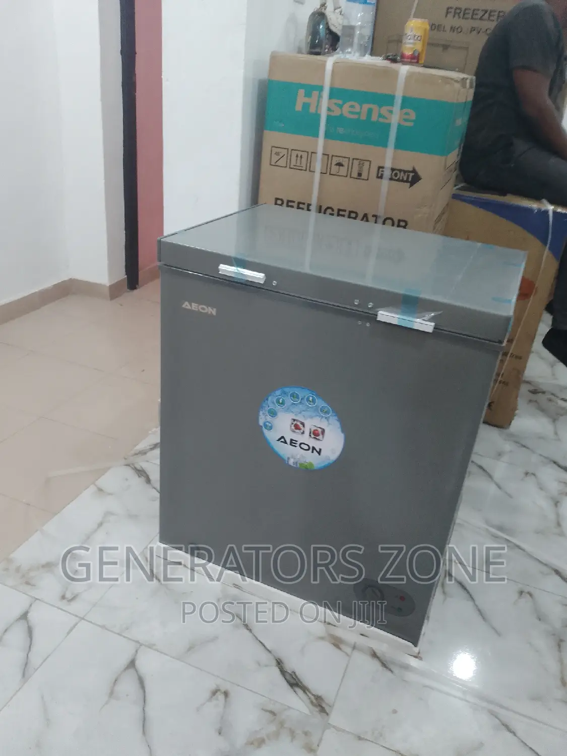 New Aeon Chest (Acf150gk) Chest Freezer +Key