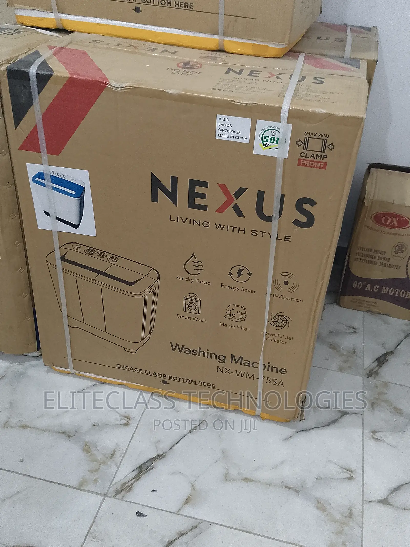 Nexus NM-WM-75SA Brand New 7.5kg Twin Tub Washing Machine.