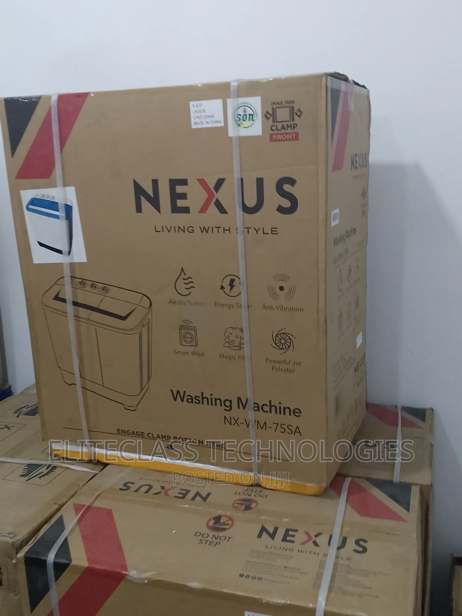 Nexus NM-WM-75SA 7.5kg Twin-Tub Washing Machine.