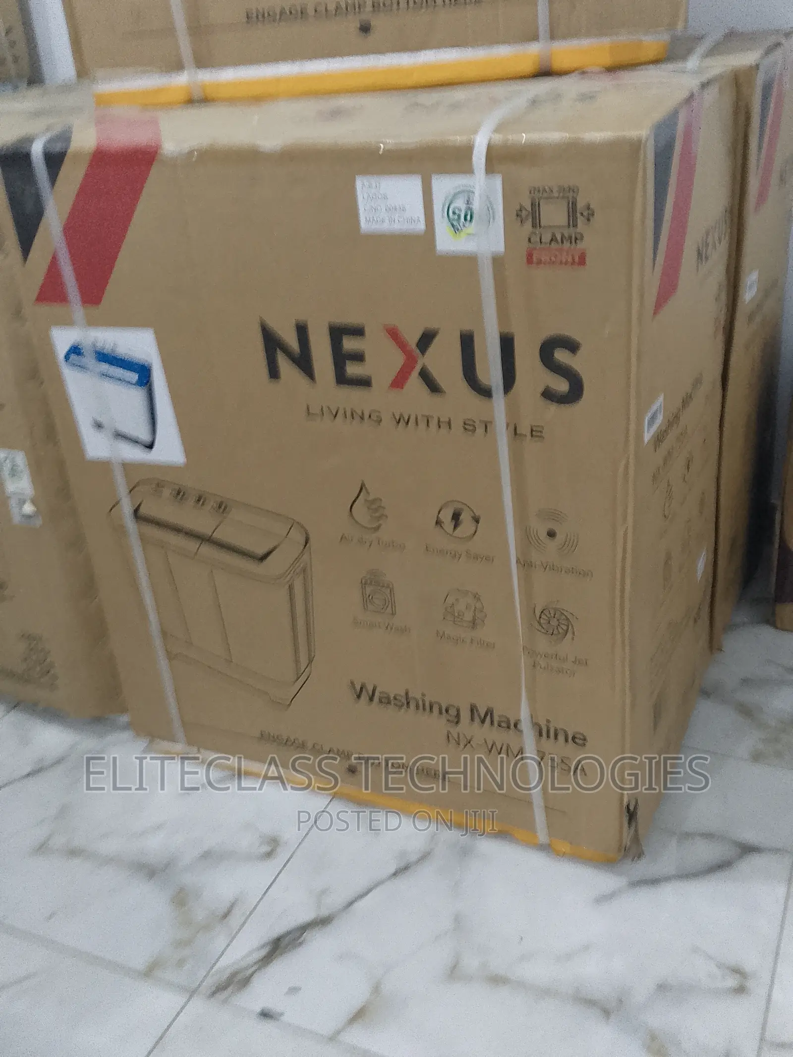 Spacious Nexus NM-WM-75SA 7.5kg Twin Tub Washing Machine.