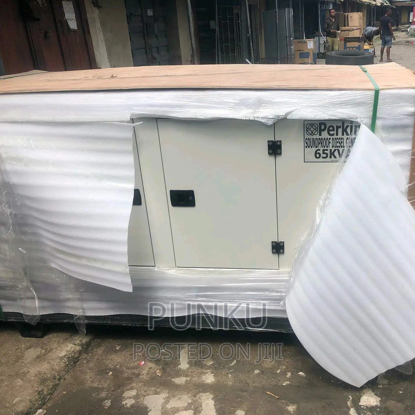 65 Kva Perkins Power Generator With Original Copper Engine