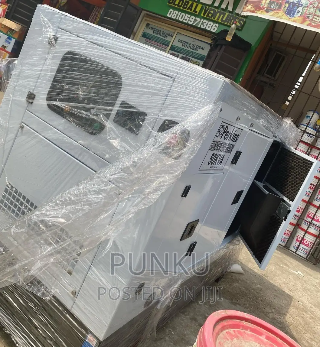 50 Kva Perkins Power Generator Available Nationwide