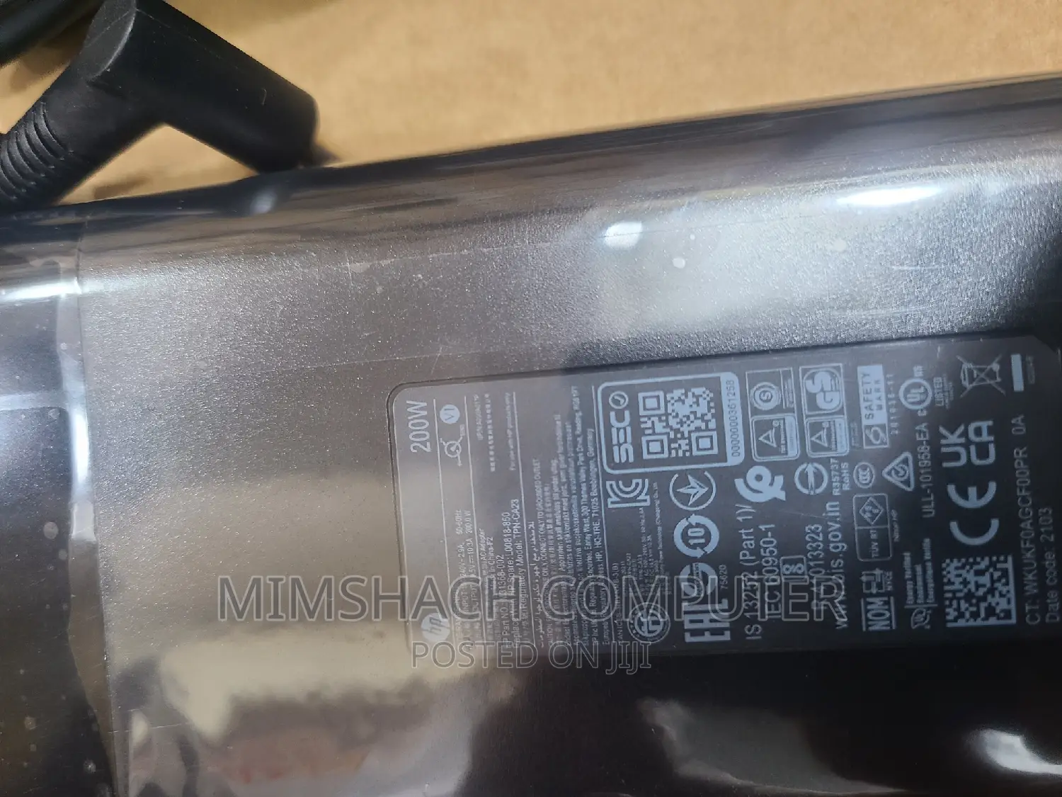 200W Laptop Charger for HP Omen 15 17 Zbook 15 17 Victus 16