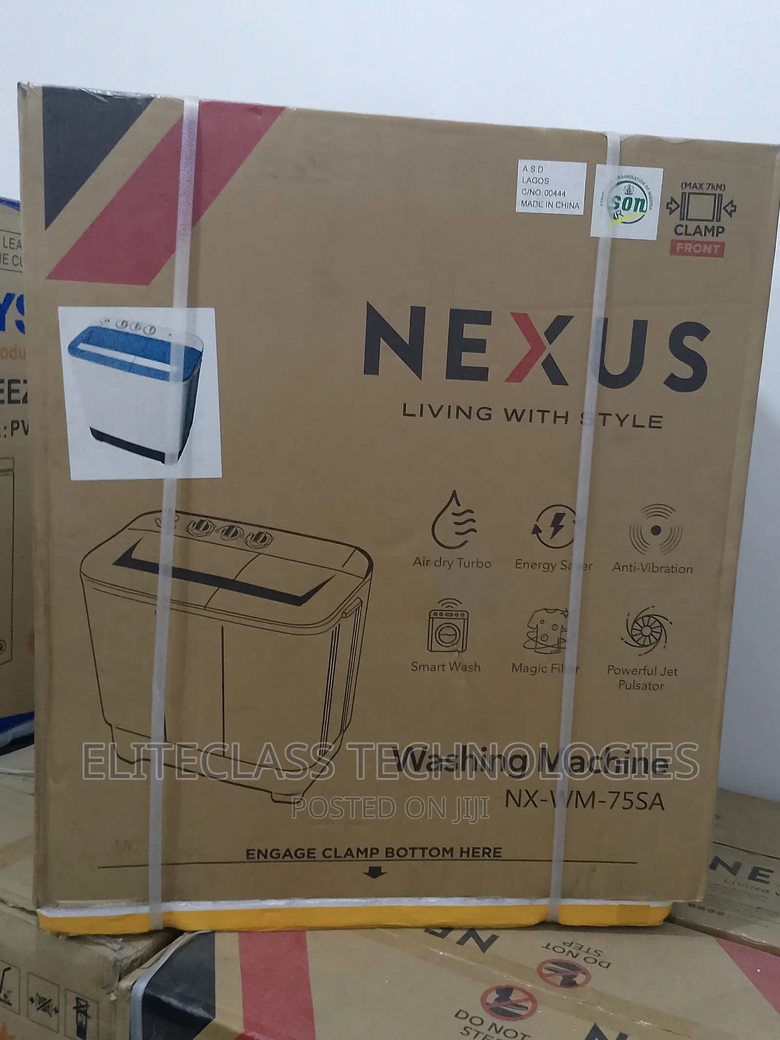Nexus (NM-WM-75SA 7.5kg) Twin Tub Washing Machine.