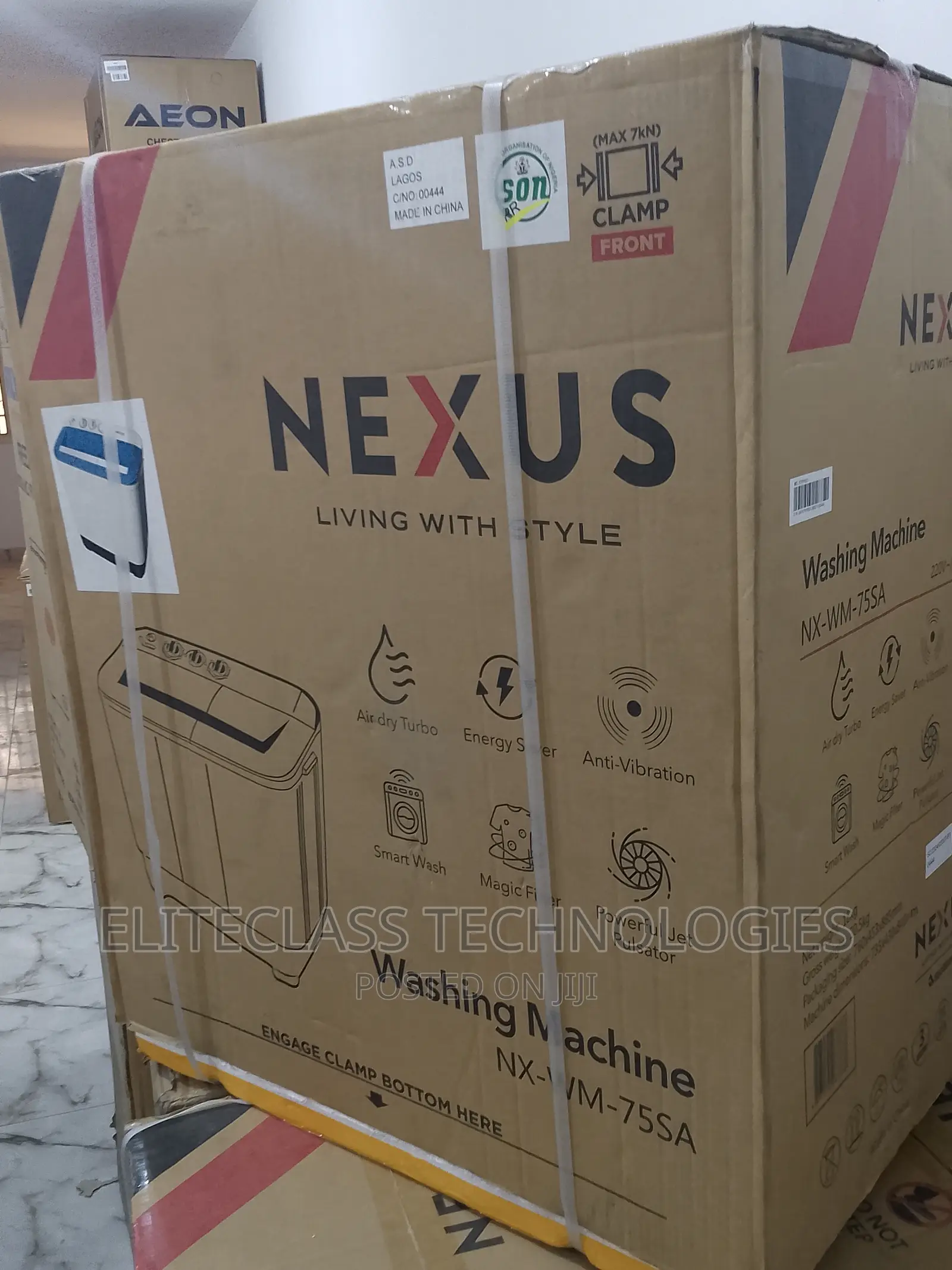 Nexus (NM-WM-75SA 7.5kg) Twin Tub Washing Machine.