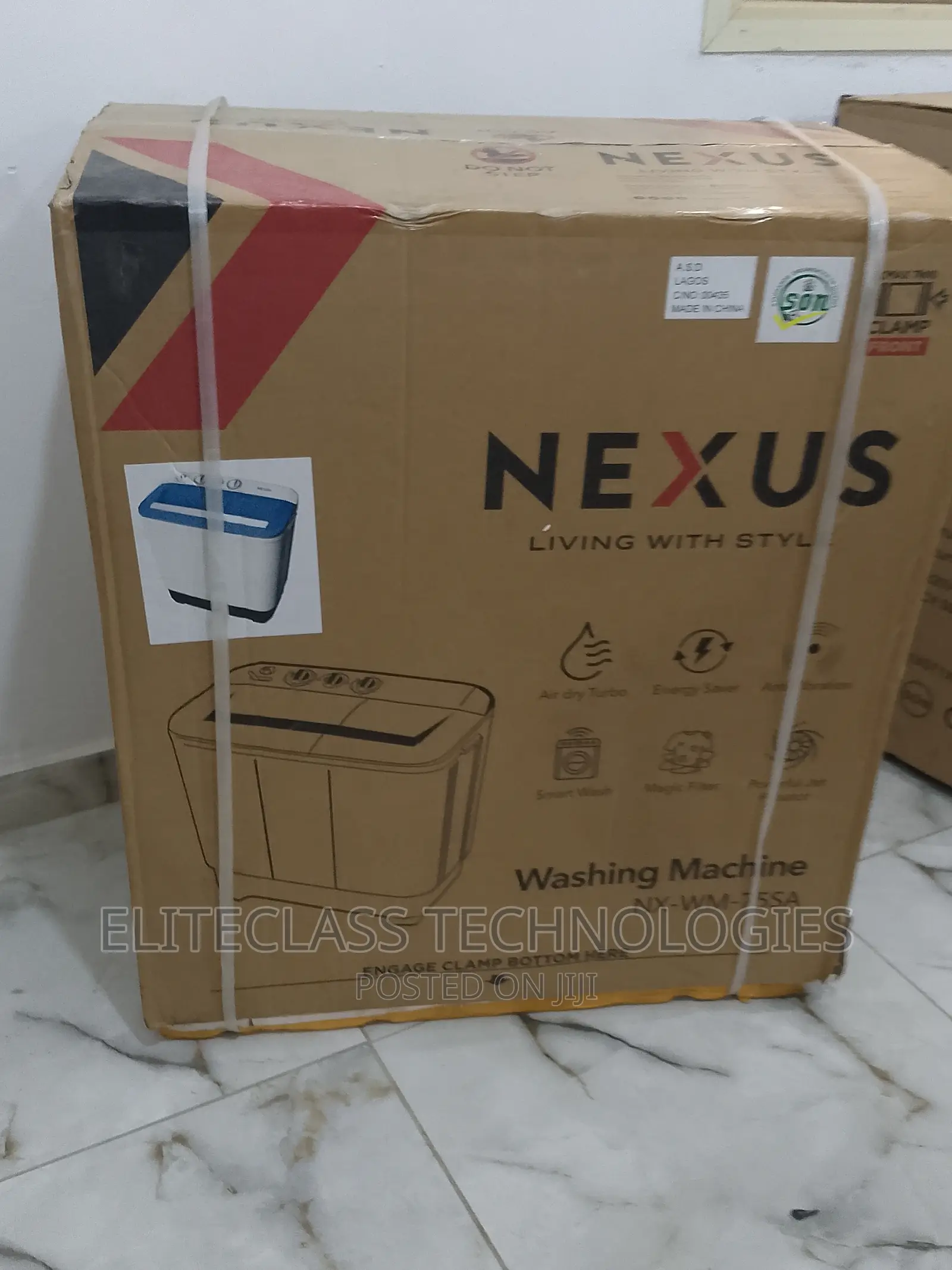 Nexus Best NM-WM-75SA 7.5kg Twin Tub Washing Machine.