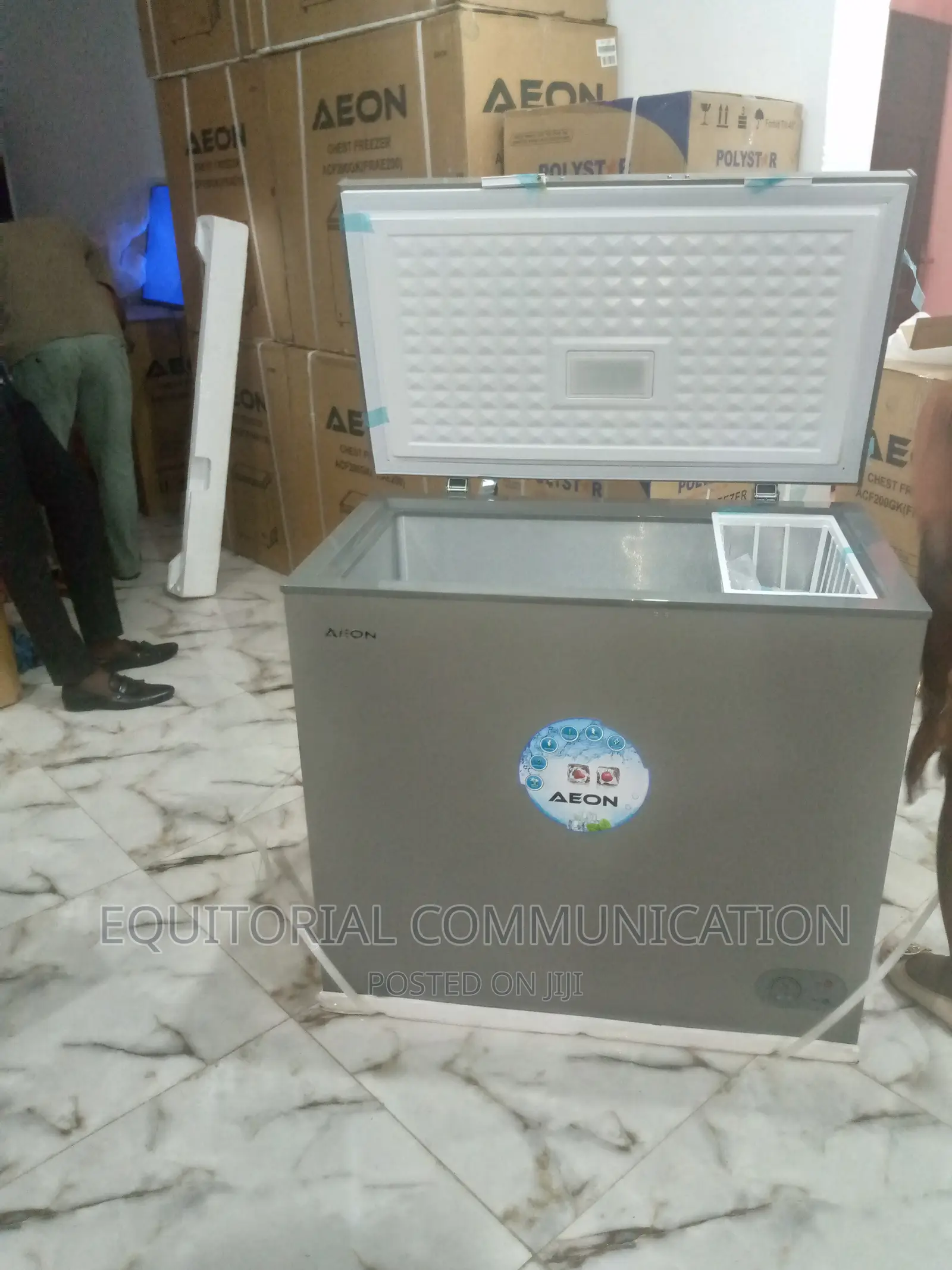 New in 200litres Aeon Chest Freezer