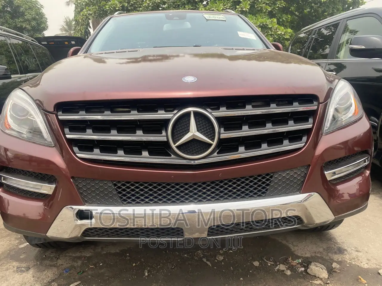 Mercedes-Benz M Class 2014 Red