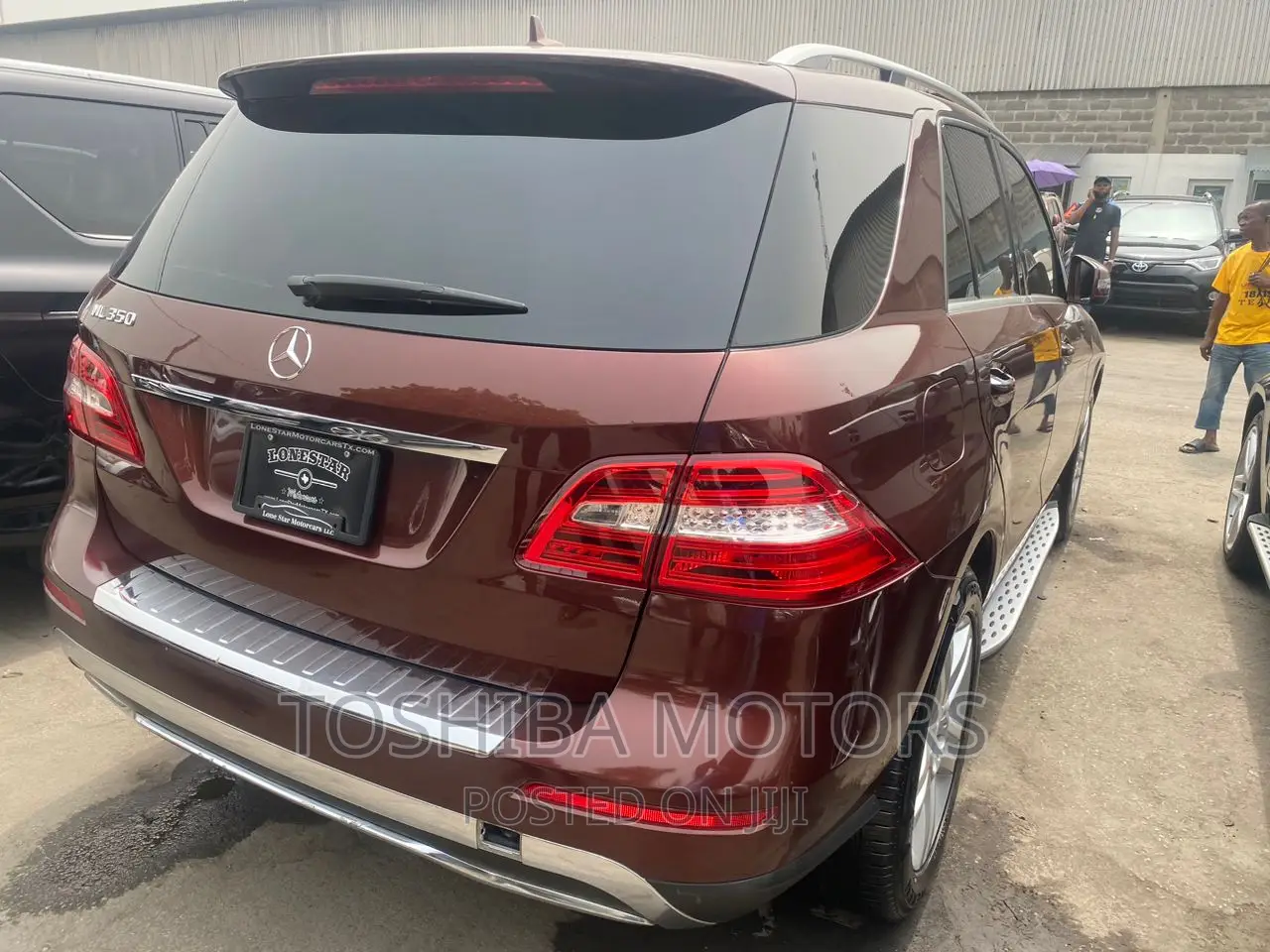 Mercedes-Benz M Class 2014 Red