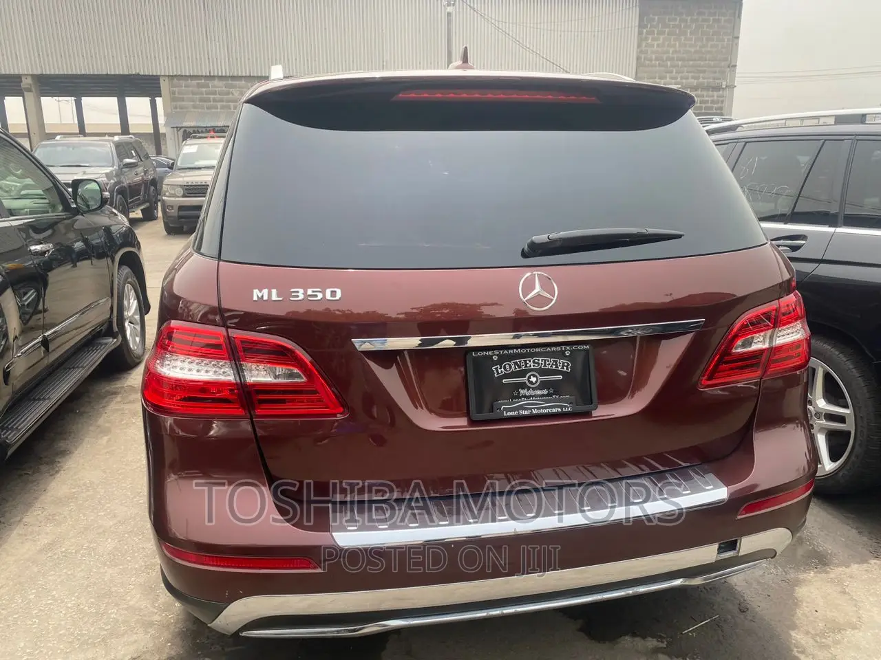 Mercedes-Benz M Class 2014 Red