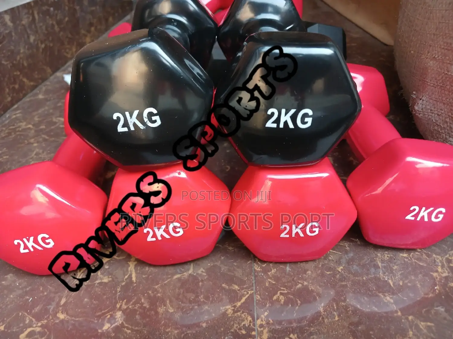 2kg Vinyl Dumbbell Set ,Comes in Pair