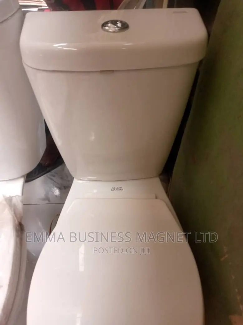 High-Quality Golden Diamond Water Closet