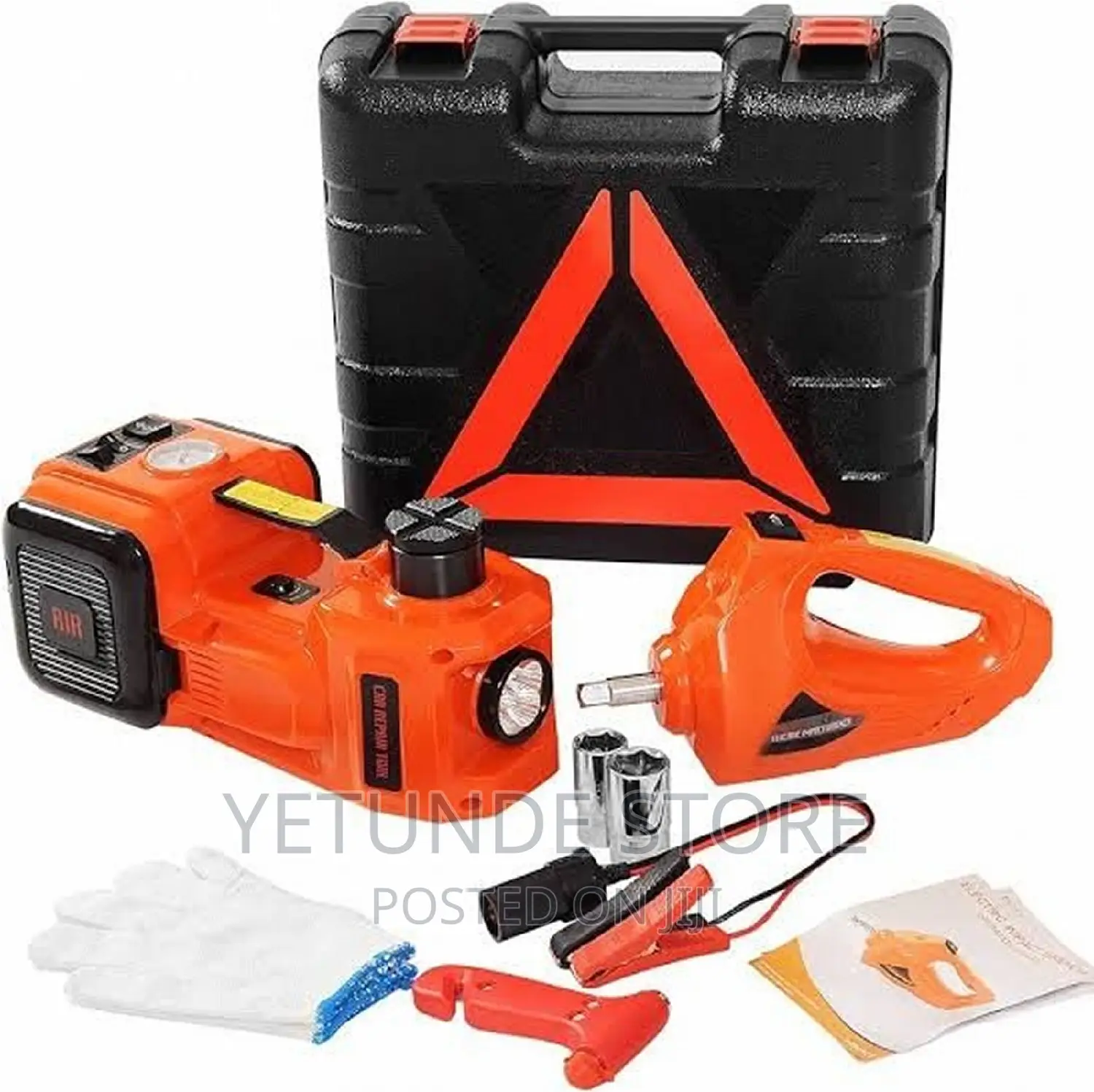 Dingling 7tons Electric Car Jack, Wheel Spanner Tyre Pump