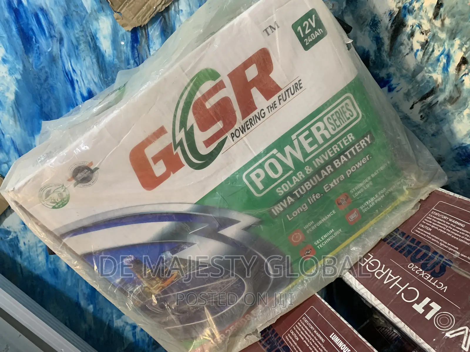 240ah GSR Tubular Battery
