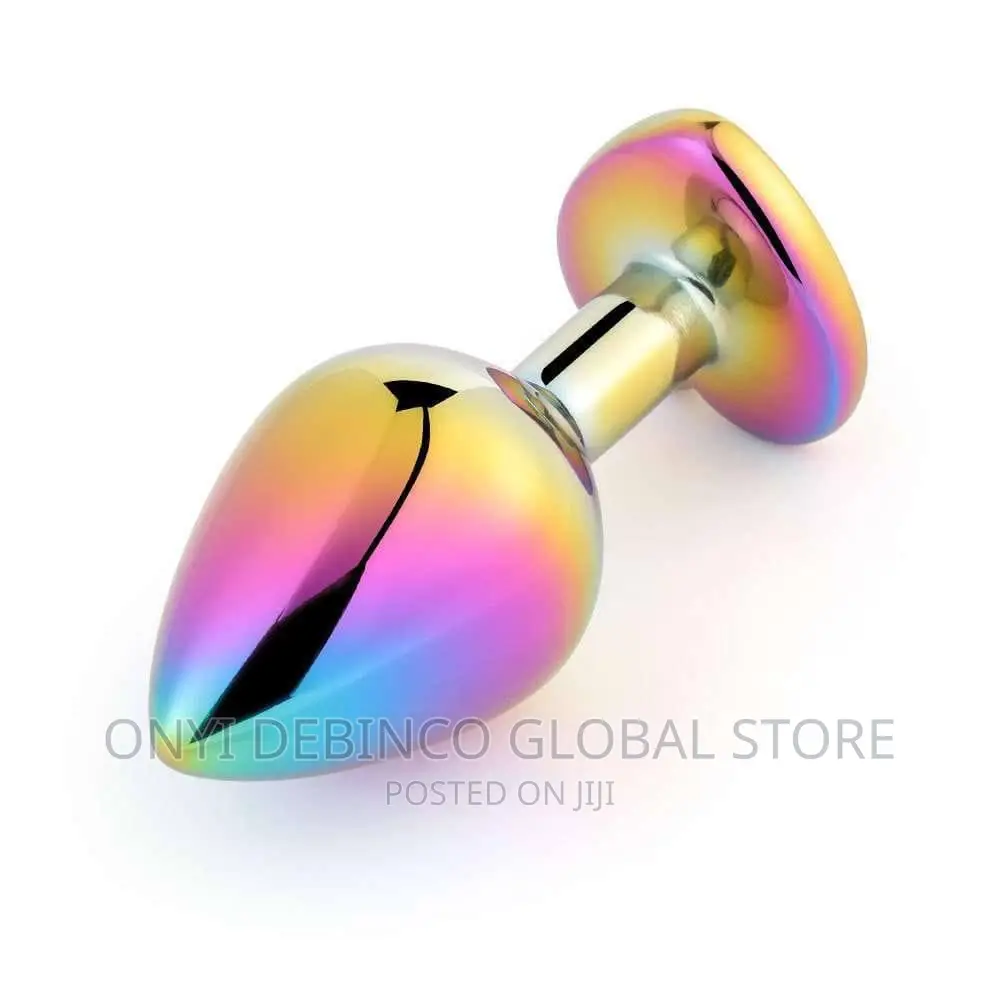 Unisex Anal Stainless Butt Plug Sex Toy