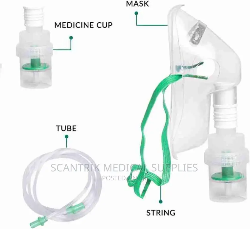 Nebulizer Mask Kit With Adult, Child